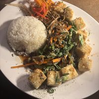 Tofu teriyaki - delicious!  at No Coast Sushi in Grand Junction