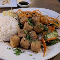 Teriyaki Tofu 🤌 at No Coast Sushi in Grand Junction