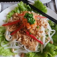 banh tam (silkworm noodles) at An Nhien - Nguyen Van Thu in Ho Chi Minh City