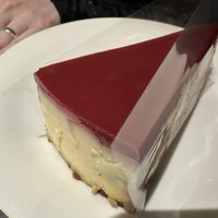 vegan cake  at Manna in Innsbruck