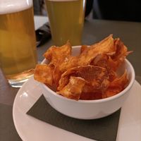 Chips di carote at Verde Caffe in Macerata