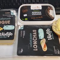 Violife products at El Cuenco in Fuengirola