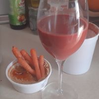 Beetroot garden at El Cuenco in Fuengirola