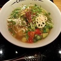 Vegan ramen at Chabuton in Kyoto