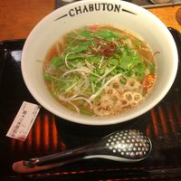 Vegan ramen  at Chabuton in Kyoto