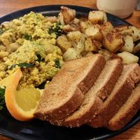 tofu scramble at Walnut Avenue Cafe in Santa Cruz