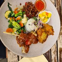 Nasi Rames at Cafe Bali in Saarbrucken