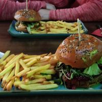 Vegan burger at Homeburgers in Aachen