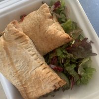 gefüllte Blätterteigtaschen at Kunstküche in Krefeld