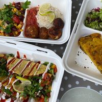 Tacos, meatballs & tortilla (mexikanische Wochenkarte) 😍 at Kunstküche in Krefeld
