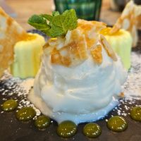 Zitronensorbet at Kunstküche in Krefeld
