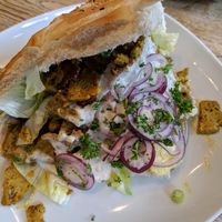 Seitan döner at Kunstküche in Krefeld