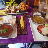 So delicious we ate the lot at Cafe Shanti in Lincoln