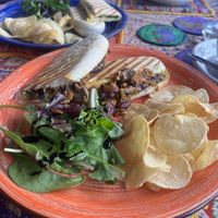 Chilli panini  at Cafe Shanti in Lincoln