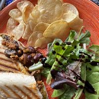 Lovely presentation  at Cafe Shanti in Lincoln