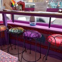 So colourful at Cafe Shanti in Lincoln
