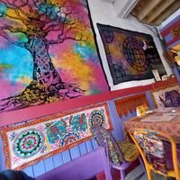 Lovely zen atmosphere ✨️ at Cafe Shanti in Lincoln