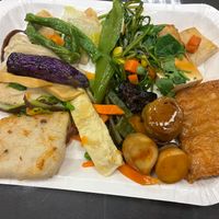 Excellent variety at Zhi Jing Vegetarian in Taipei