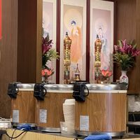 Rice and soup station - Zhi Jing Vegetarian, Taipei  at Zhi Jing Vegetarian in Taipei