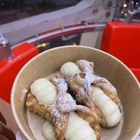 Vanilla cannoli   at Gigi Pizzeria in Newtown