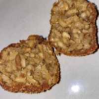 Arancini ai funghi porcini #Veganuary at Gigi Pizzeria in Newtown