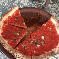 Tomato pizza at Gigi Pizzeria in Newtown