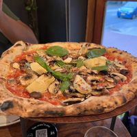 Carciofi e funghi  at Gigi Pizzeria in Newtown