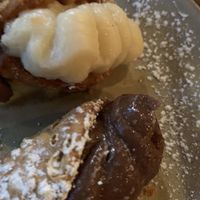 Dolci delicious cannoli   at Gigi Pizzeria in Newtown