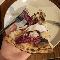 Pizza "Funghi e Radicchio" - size at Gigi Pizzeria in Newtown