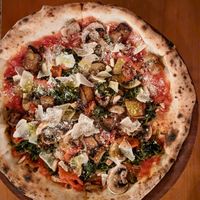 Vegan Pizza Special at Gigi Pizzeria in Newtown