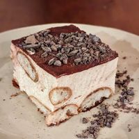 Vegan Tiramisu di Gigi at Gigi Pizzeria in Newtown