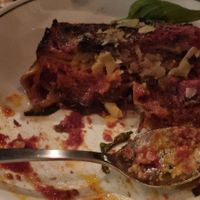 Lasagne at Gigi Pizzeria in Newtown