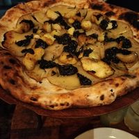 Potato pizza - one of the best pizzas I've had at Gigi Pizzeria in Newtown
