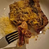 Lasagne $22.00: very good meatball (but only tiny amount, good texture) at Gigi Pizzeria in Newtown