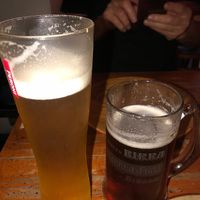 Home beer on tap at Gigi Pizzeria in Newtown