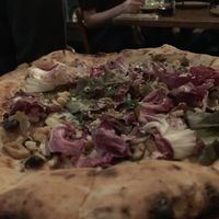 Walnut and radicchio  at Gigi Pizzeria in Newtown