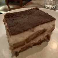 Tiramisu at Gigi Pizzeria in Newtown