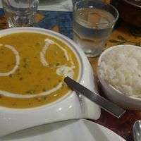 cute smily dish   at Punjab in Busan