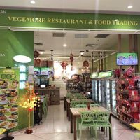 Shop front at Vegemore Restaurant & Food Trading 素素乐 in Johor Bahru
