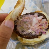 Burger with cheese RM7.9 at Vegemore Restaurant & Food Trading 素素乐 in Johor Bahru