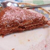 Carrot "cake" at Somos Lo Que Comemos in Tenerife