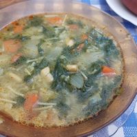 Sopa de verduras   at Somos Lo Que Comemos in Tenerife
