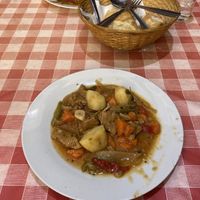 Main dish with saitan  at Somos Lo Que Comemos in Tenerife