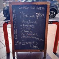 Menu of the day 7,5 €.  at Somos Lo Que Comemos in Tenerife