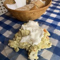 La ensaladilla está del 10 🤩!   at Somos Lo Que Comemos in Tenerife