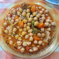 Chickpeas at Somos Lo Que Comemos in Tenerife
