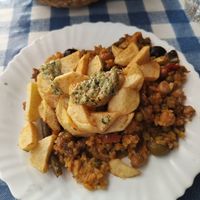 Segundo plato del menú diario #Veganuary at Somos Lo Que Comemos in Tenerife
