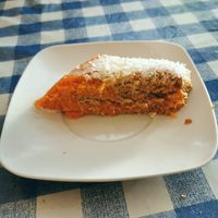 Tarta de zanahoria #Veganuary at Somos Lo Que Comemos in Tenerife