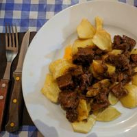 typical local food....veganized! at Somos Lo Que Comemos in Tenerife