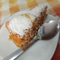 Carrot cake at Somos Lo Que Comemos in Tenerife